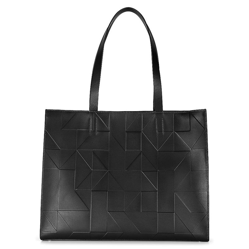 Women ECCO GEOMETRIK - Handbags Black - India YCUWSL578